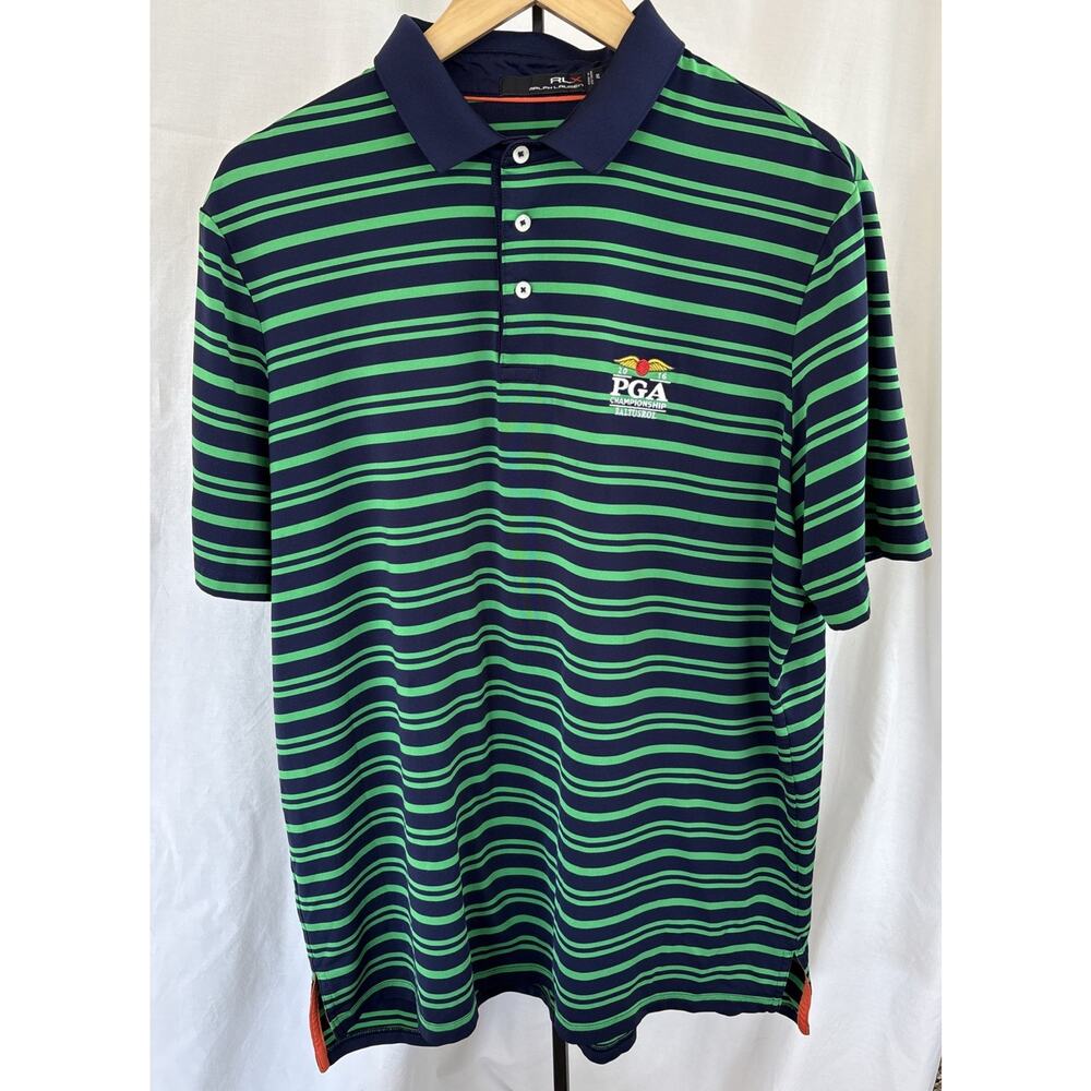 RLX Ralph Lauren Men’s Polo Shirt XL 2016 PGA Championship Baltusrol Golf